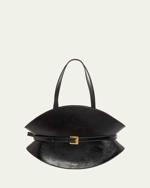 Shuffle Medium Belt Shoulder Bag in Calfskin